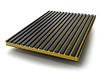MDF-SL-BLKYLW - Finsa Twincolour Black-Yellow-Black MDF – Slatted
