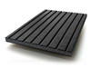 MDF-VG-BLKANT - Finsa Twincolour Black-Anthracite-Black MDF – V-grooved