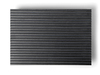 MDF-RB-BLKANT - Finsa Twincolour Black-Anthracite-Black MDF – Ribbed