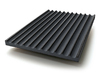 MDF-FL-BLKANT - Finsa Twincolour Black-Anthracite-Black MDF – Fluted
