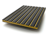 MDF-CH-BLKYLW - Finsa Twincolour Black-Yellow-Black MDF – Chamfered