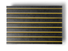 MDF-CH-BLKYLW - Finsa Twincolour Black-Yellow-Black MDF – Chamfered