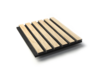 OAK-AC-VBMBF - Oak Veneered Black MDF on Black Felt