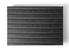 MDF-VG-BLKANT - Finsa Twincolour Black-Anthracite-Black MDF – V-grooved