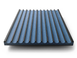 MDF-FL-BLKBLU - Finsa Twincolour Black-Blue-Black MDF – Fluted