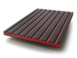MDF-CH-BLKRED - Finsa Twincolour Black-Red-Black MDF – Chamfered