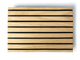OAKCC-CH-VNBLK - Oak Veneered Black Fibracolour MDF, Crown Cut – Chamfered