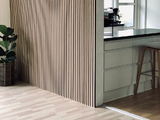 OAK-AC-VBMBF - Oak Veneered Black MDF on Black Felt