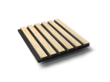 OAK-AC-VBMBF - Oak Veneered Black MDF on Black Felt